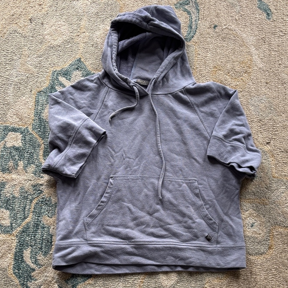 Prana Women's Gray Hoodie Sweatshirt